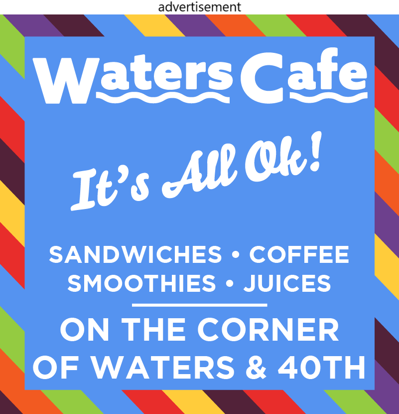 Waters Cafe Square Ad – Savannah Agenda